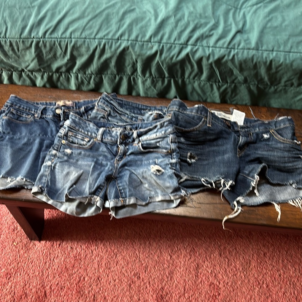 Bundle Jean shorts cut off gap American eagle Paige 2 0 25